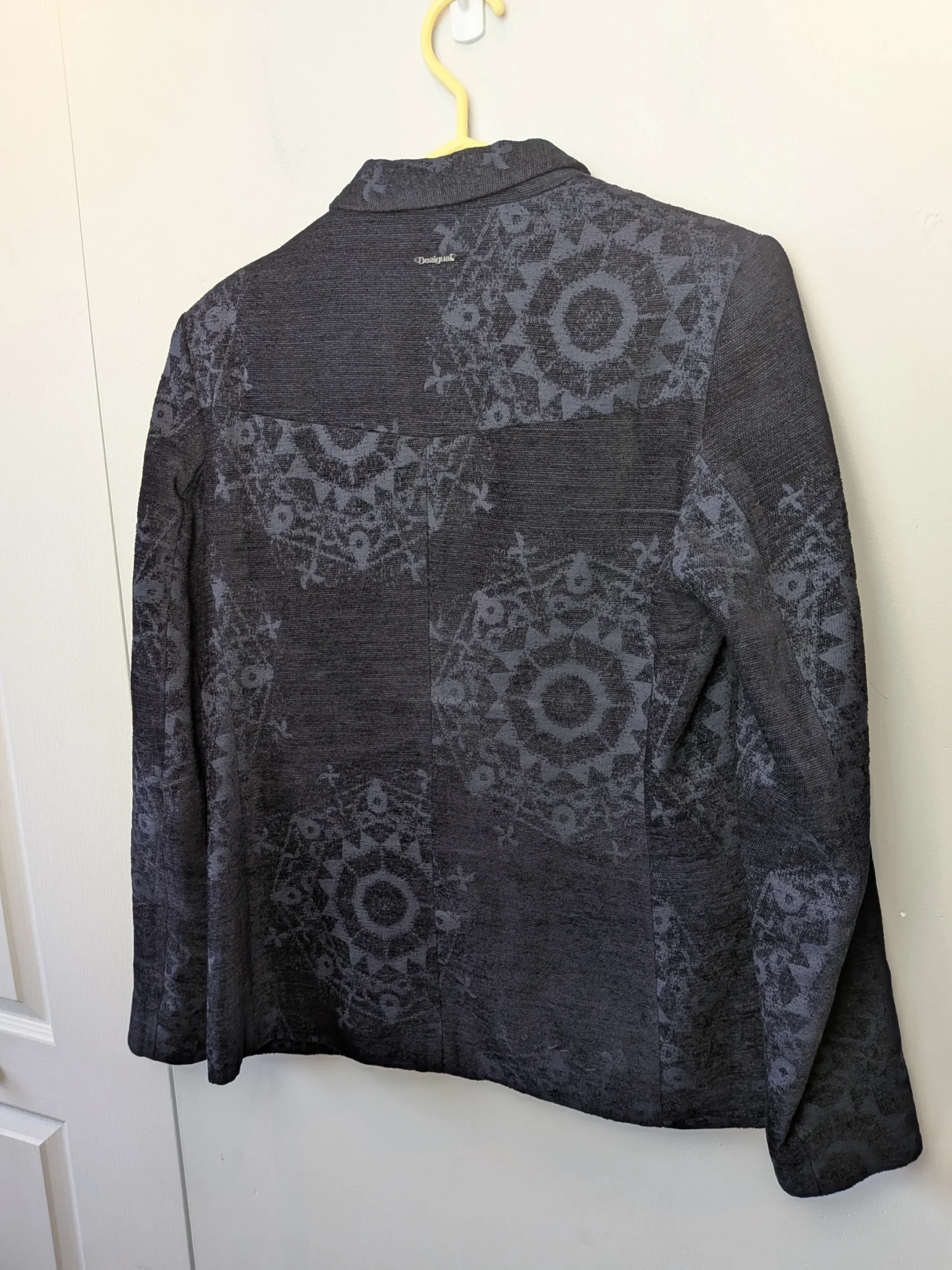 Image for DESIGUAL Women's jacket size 38 = small or 6 US navy blue