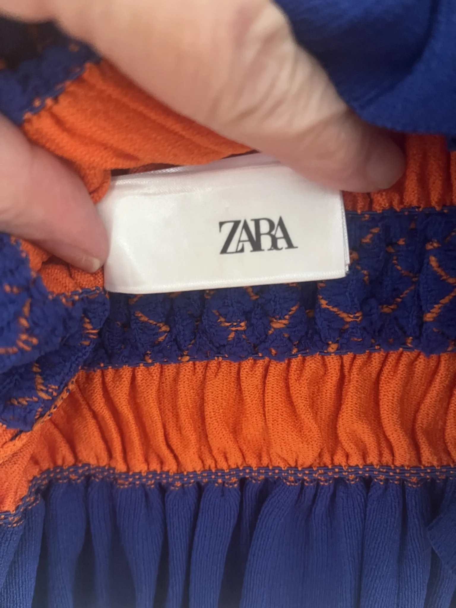 Image for Zara multicoloured sleeveless tank top