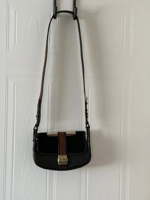 Image for Radley London Black Bag with Adjustable Strap + Dust Bag