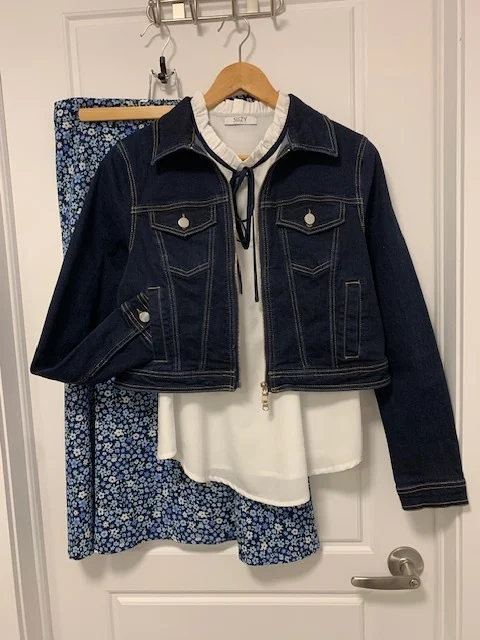 Image for Veste en denim foncé