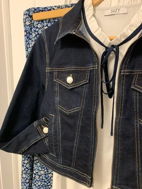 Image for Veste en denim foncé