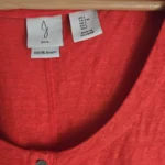 Thumbnail for Dark orange linen camisole JOIE