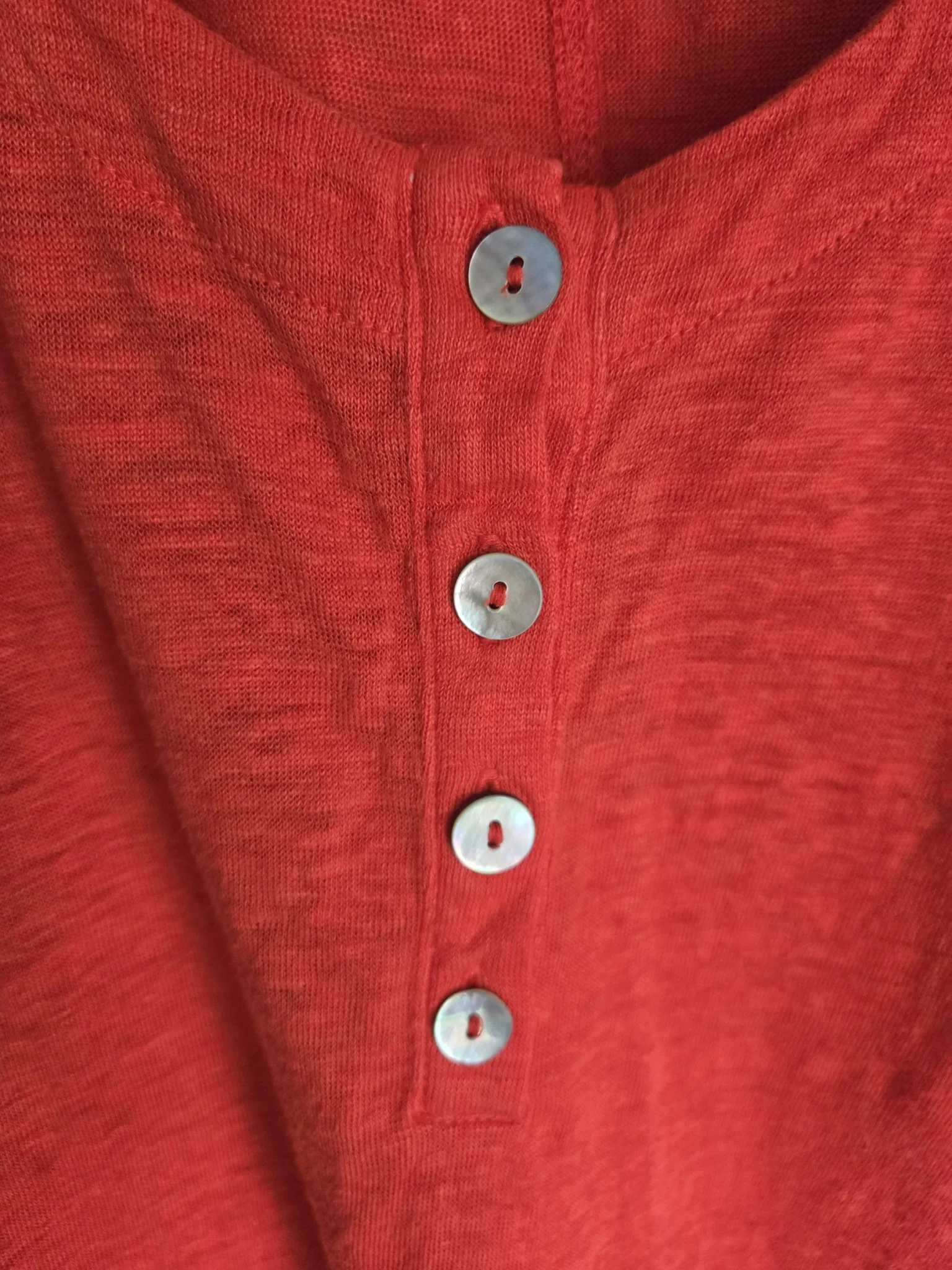 Image for Dark orange linen camisole JOIE