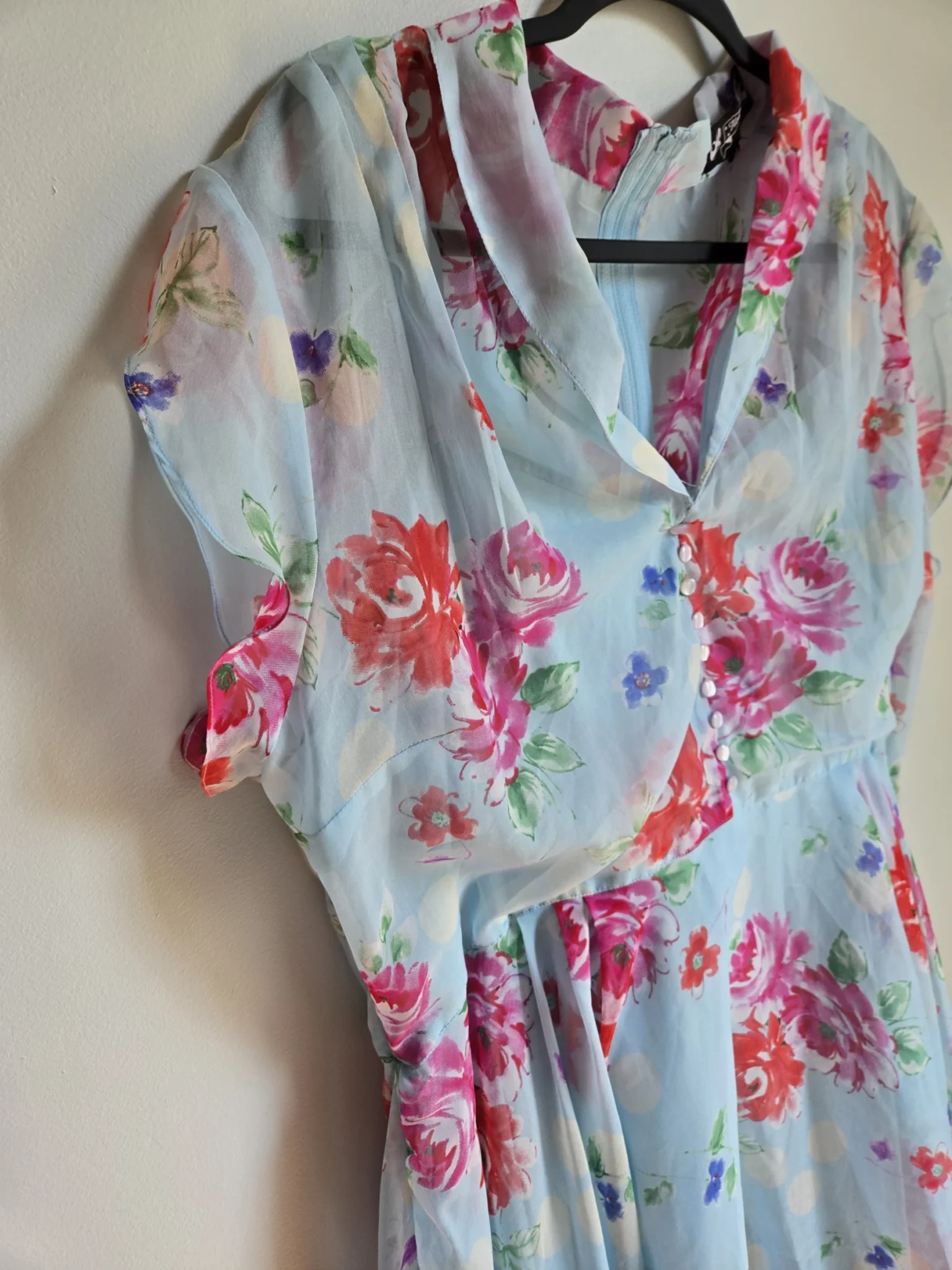 Image for HELL BUNNY floral dress