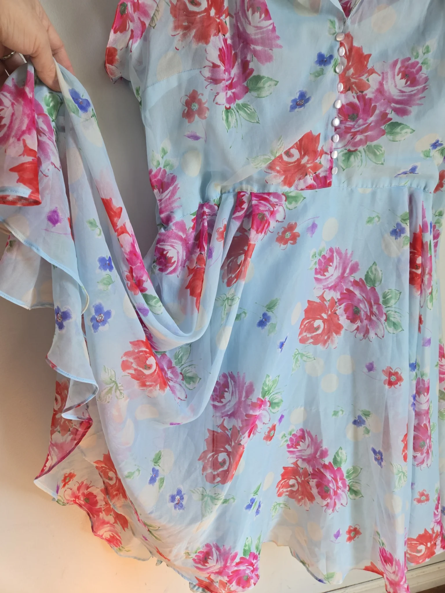 Image for HELL BUNNY floral dress