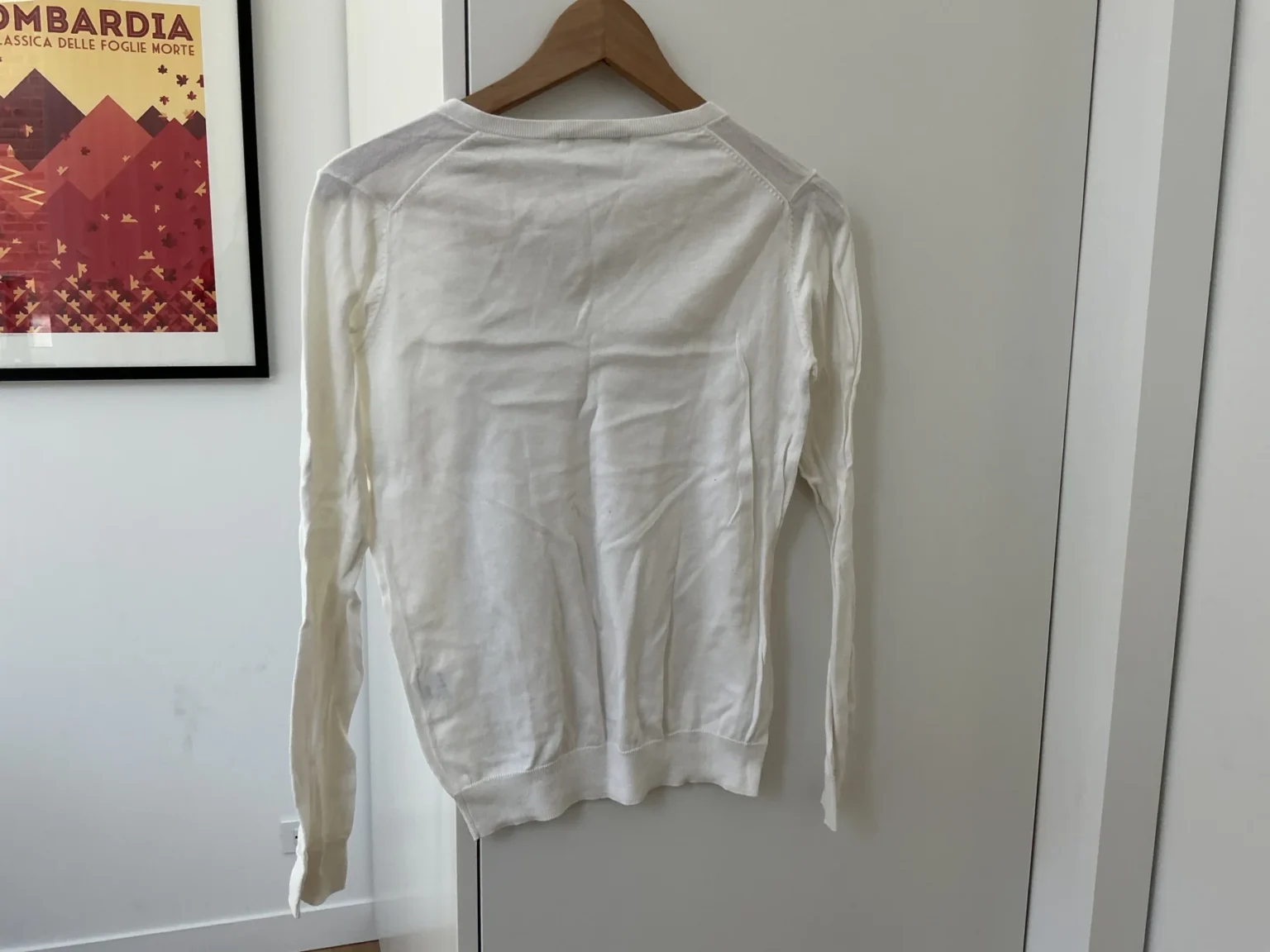 Image for Lacoste off-white jumper (Small)
