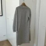Thumbnail for Lovely Babaton long grey jacket (Medium)
