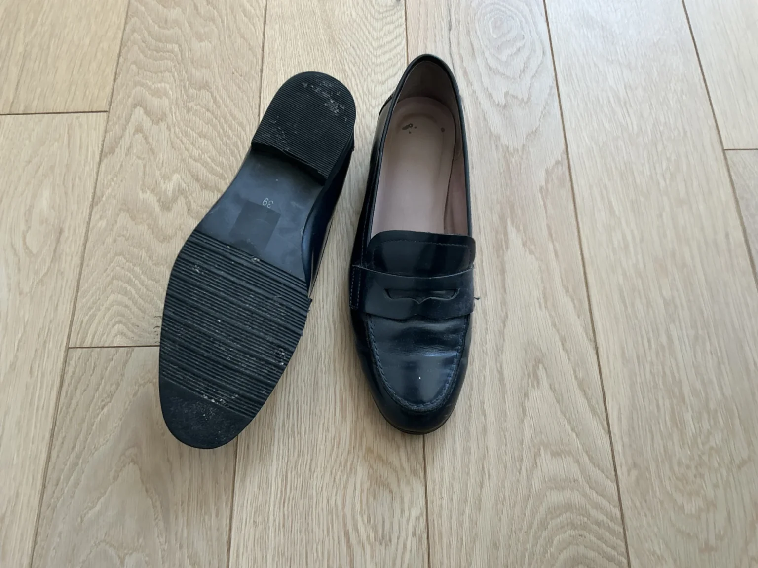 Image for Navy loafers (made 8.5)
