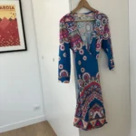 Featured thumbnail for Beautiful, colourful wrap dress