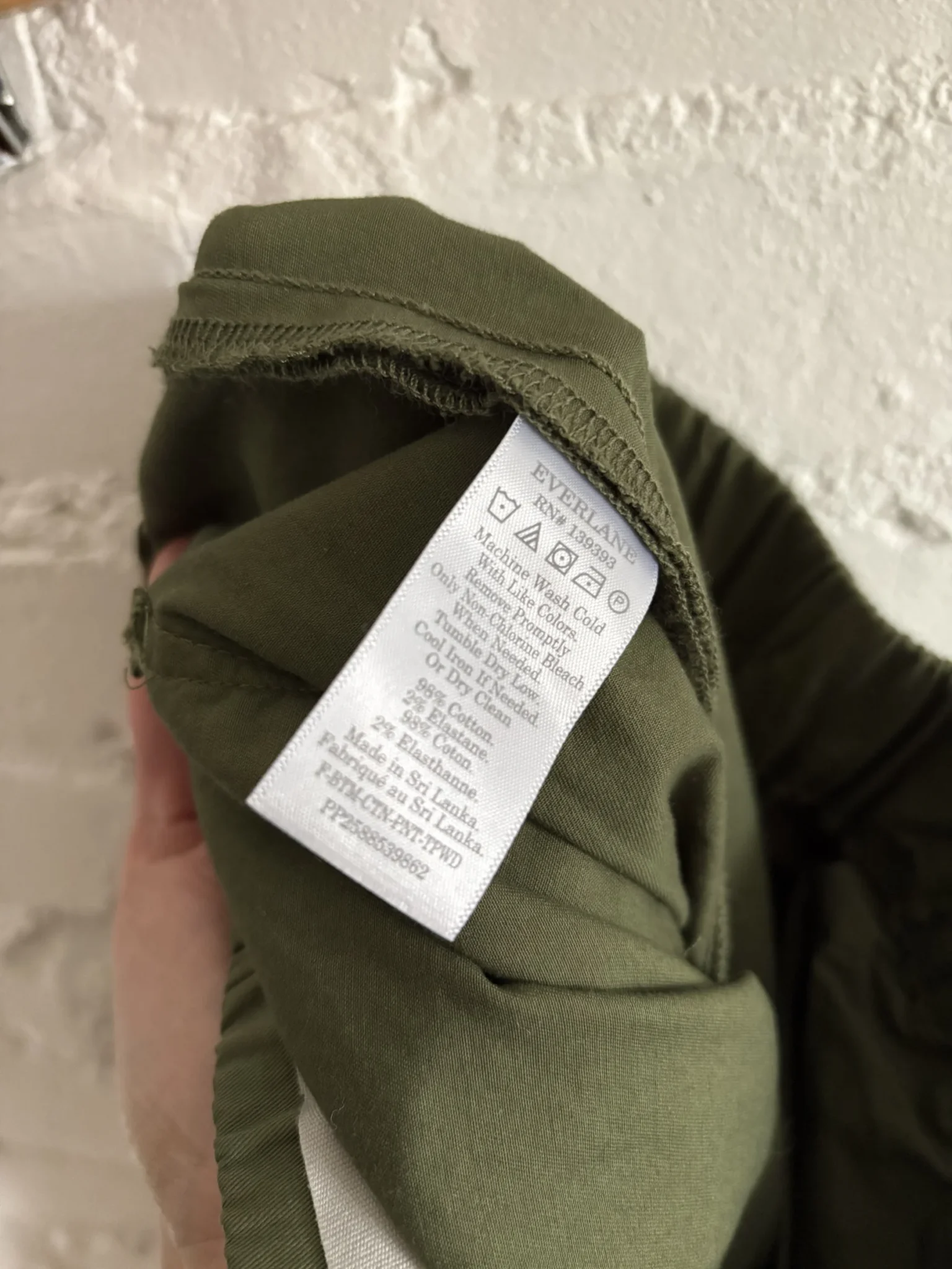Image for Cotton trousers