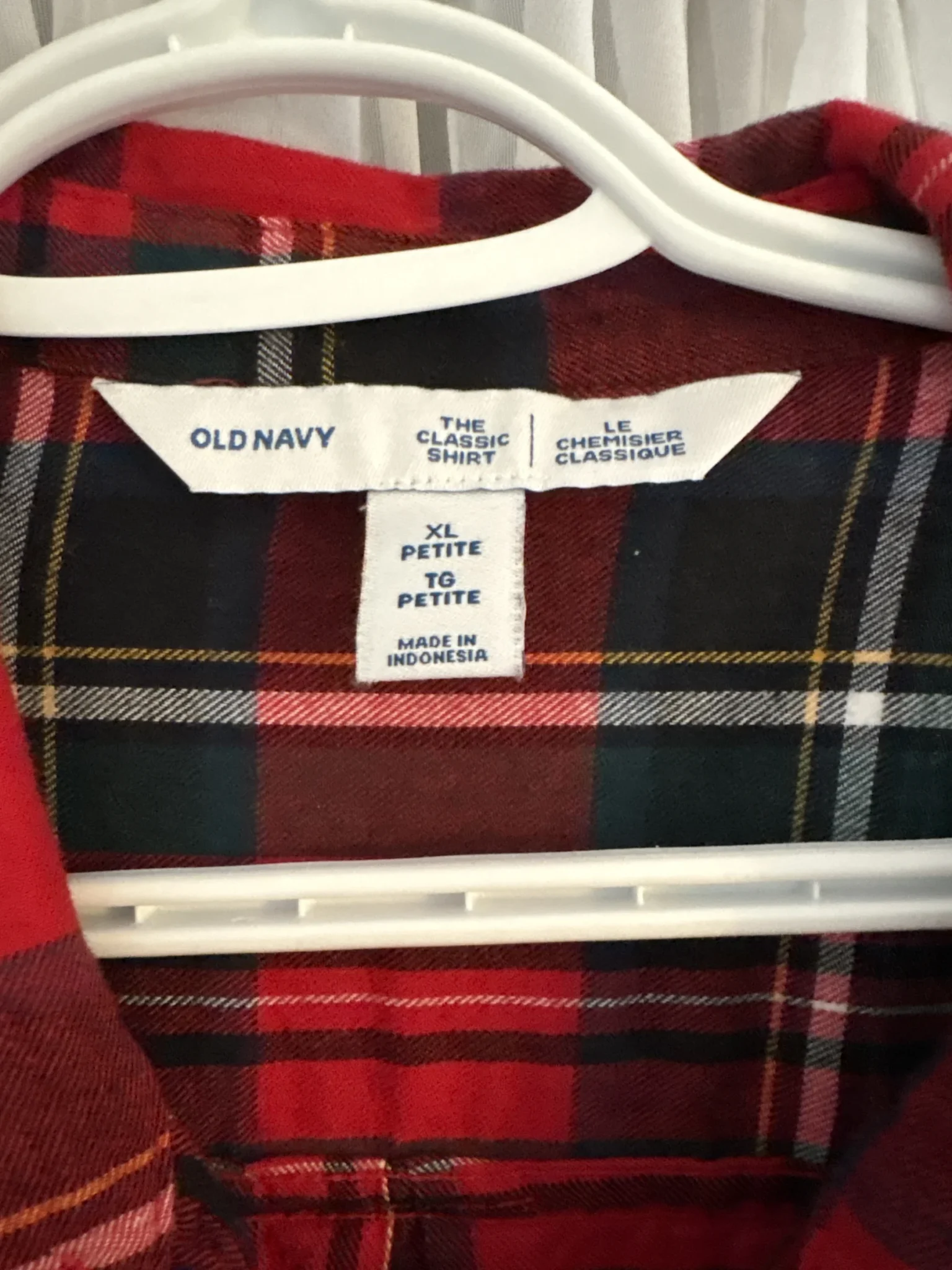Image for Chemise à carreaux