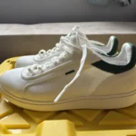 Thumbnail for Vivaia white and green unisex trainer