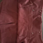 Thumbnail for HM burgundy short skirt
