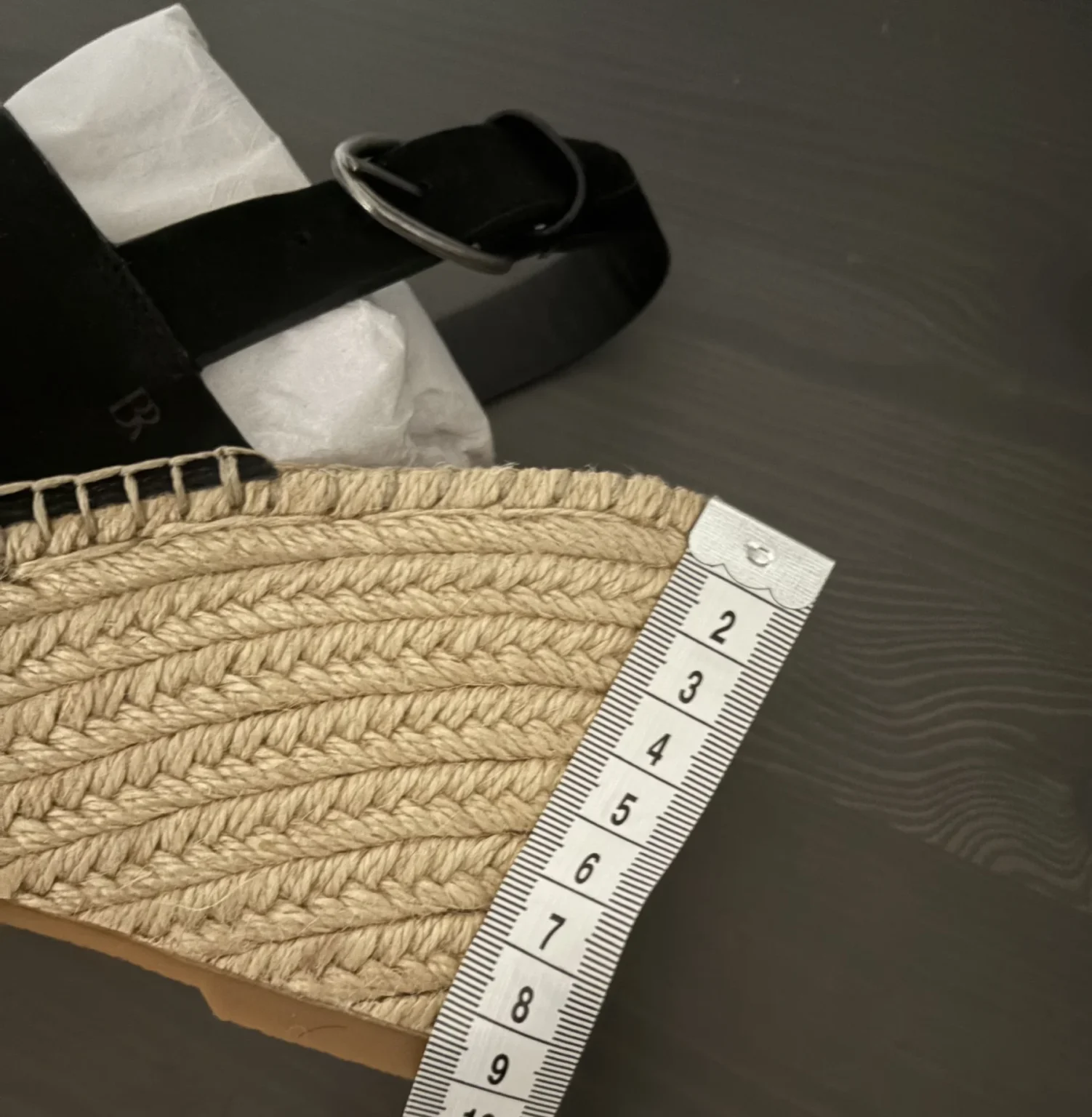 Image for Espadrille-style wedge sandals