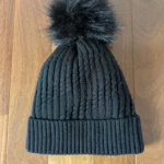 Featured thumbnail for Tuque noire Rose maternité
