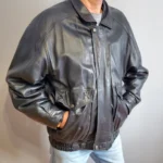 Featured thumbnail for Blouson cuir homme