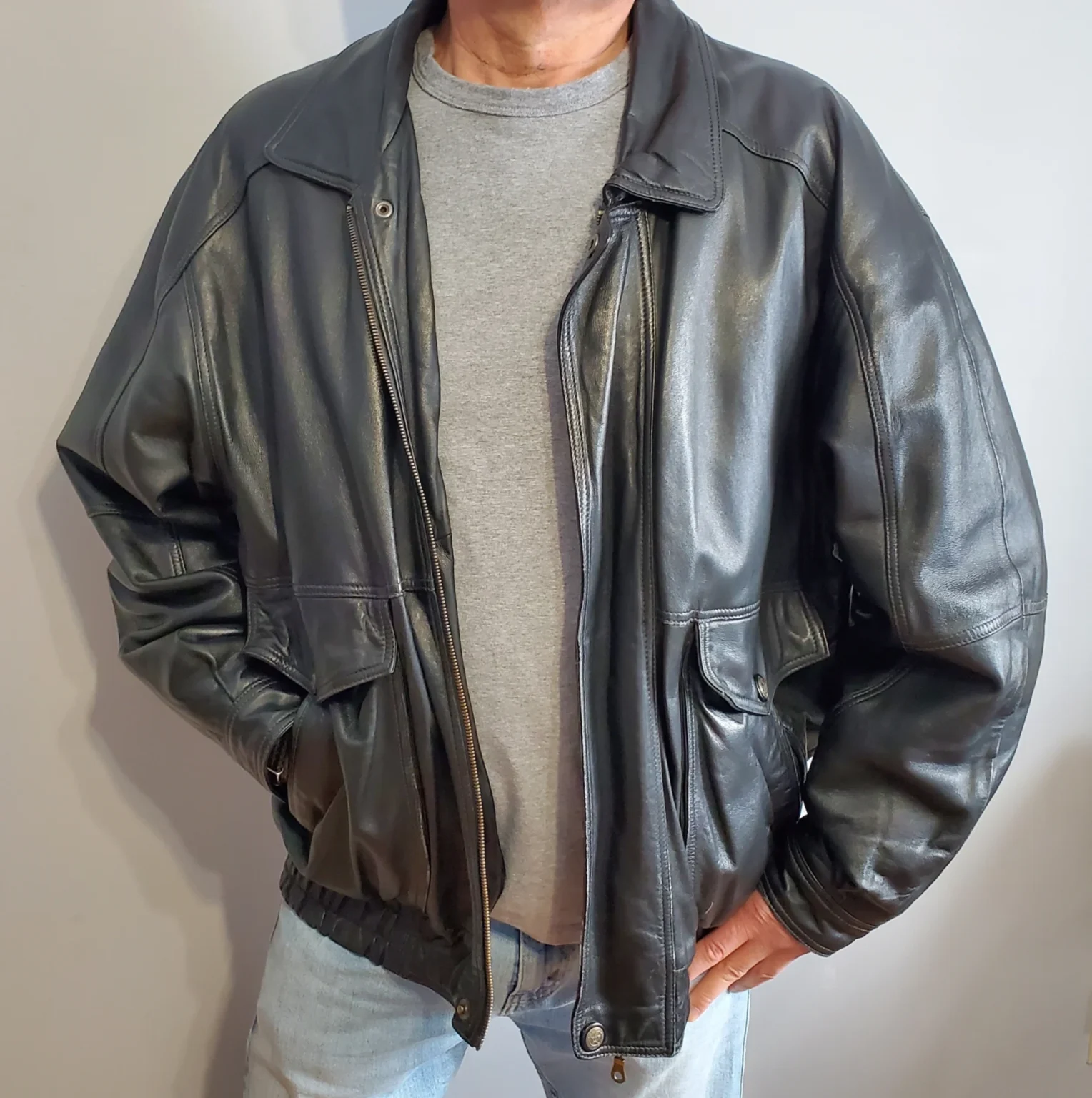 Image for Blouson cuir homme