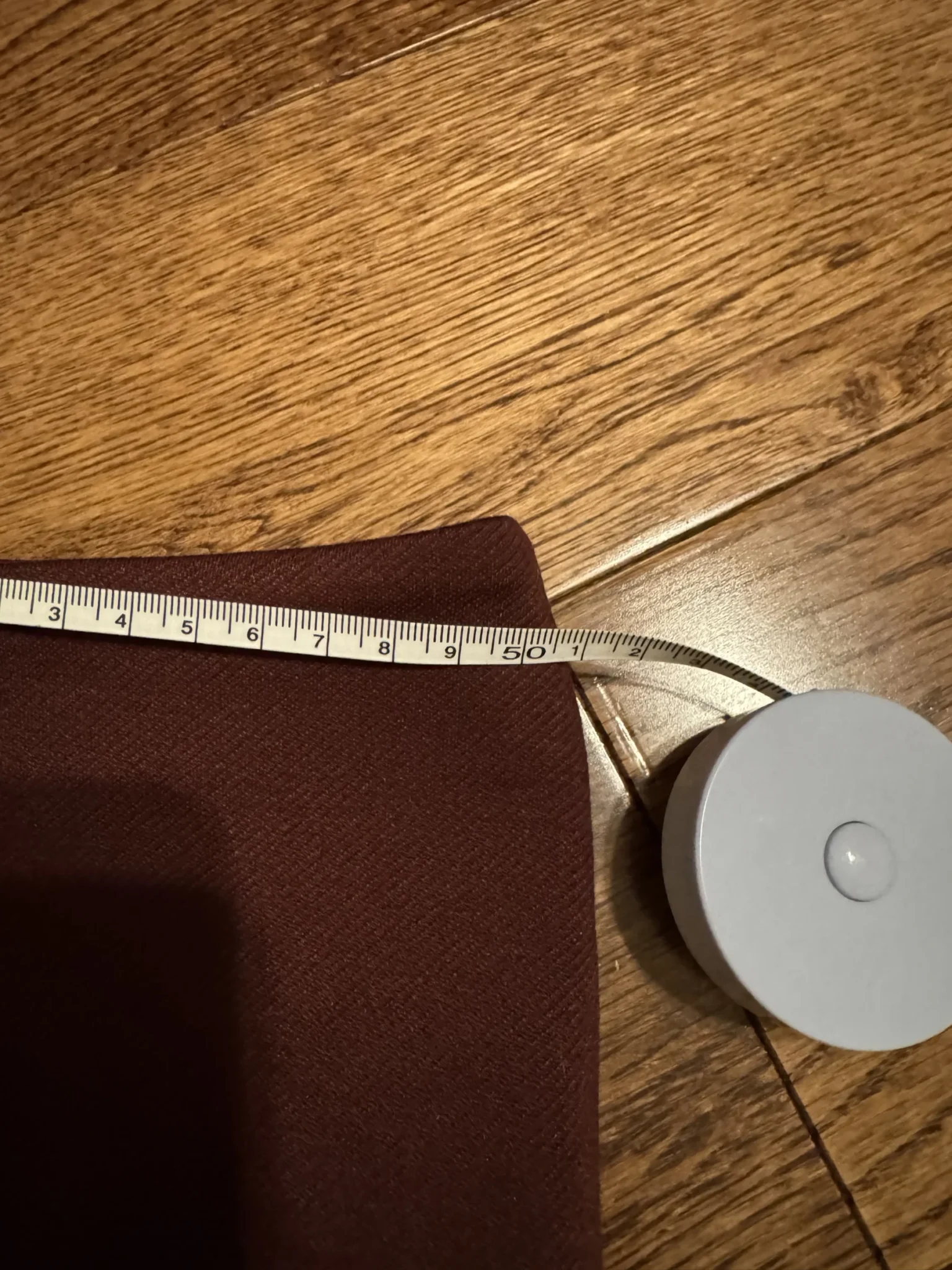 Image for HM burgundy short skirt