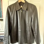Featured thumbnail for Brown coat 100% leather