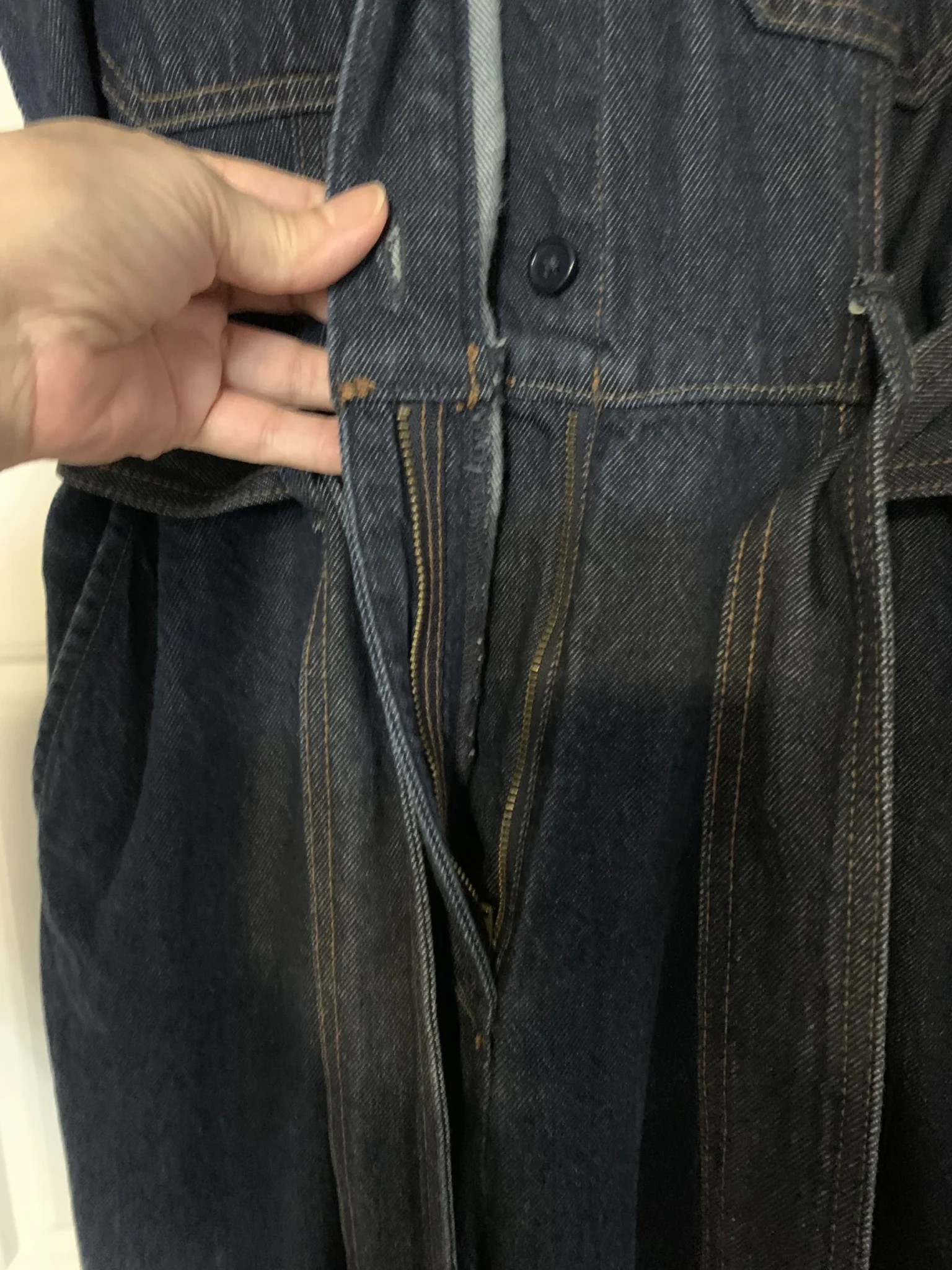 Image for Denim jumpsuit
