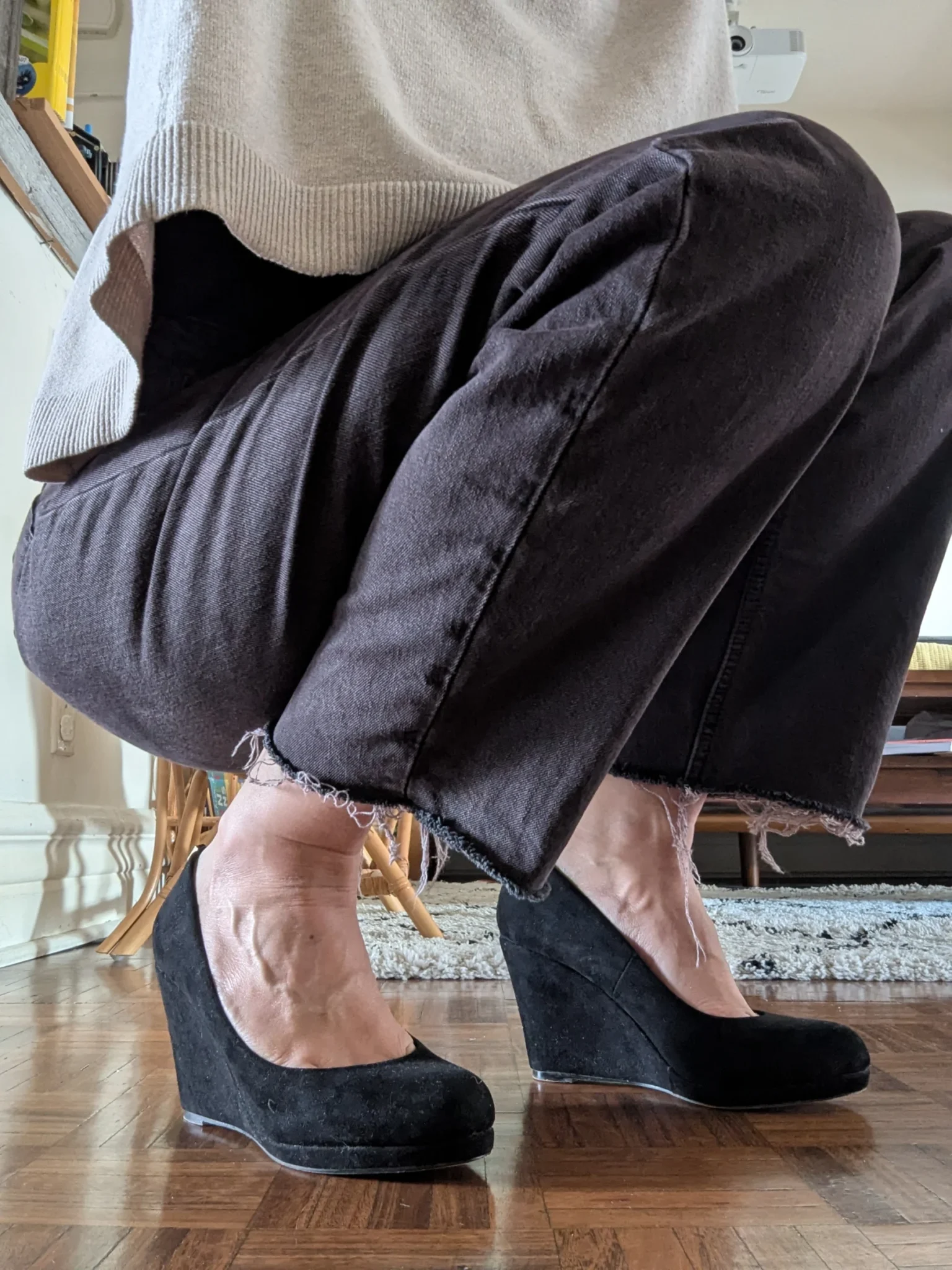 Featured image for Chaussures classes à semelles compensées