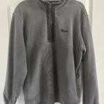 Featured thumbnail for Supreme Gray Quarter-Zip Sweater
