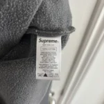 Thumbnail for Supreme Gray Quarter-Zip Sweater