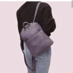 Thumbnail for Petit sac à dos en cuir végétarien