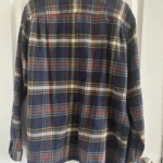 Thumbnail for Flannel Patagonia Plaid Shirt in Navy, Orange; Cream