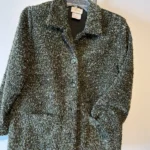 Featured thumbnail for 2-tone blue-green boucle jacket - Tradition