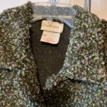 Thumbnail for 2-tone blue-green boucle jacket - Tradition