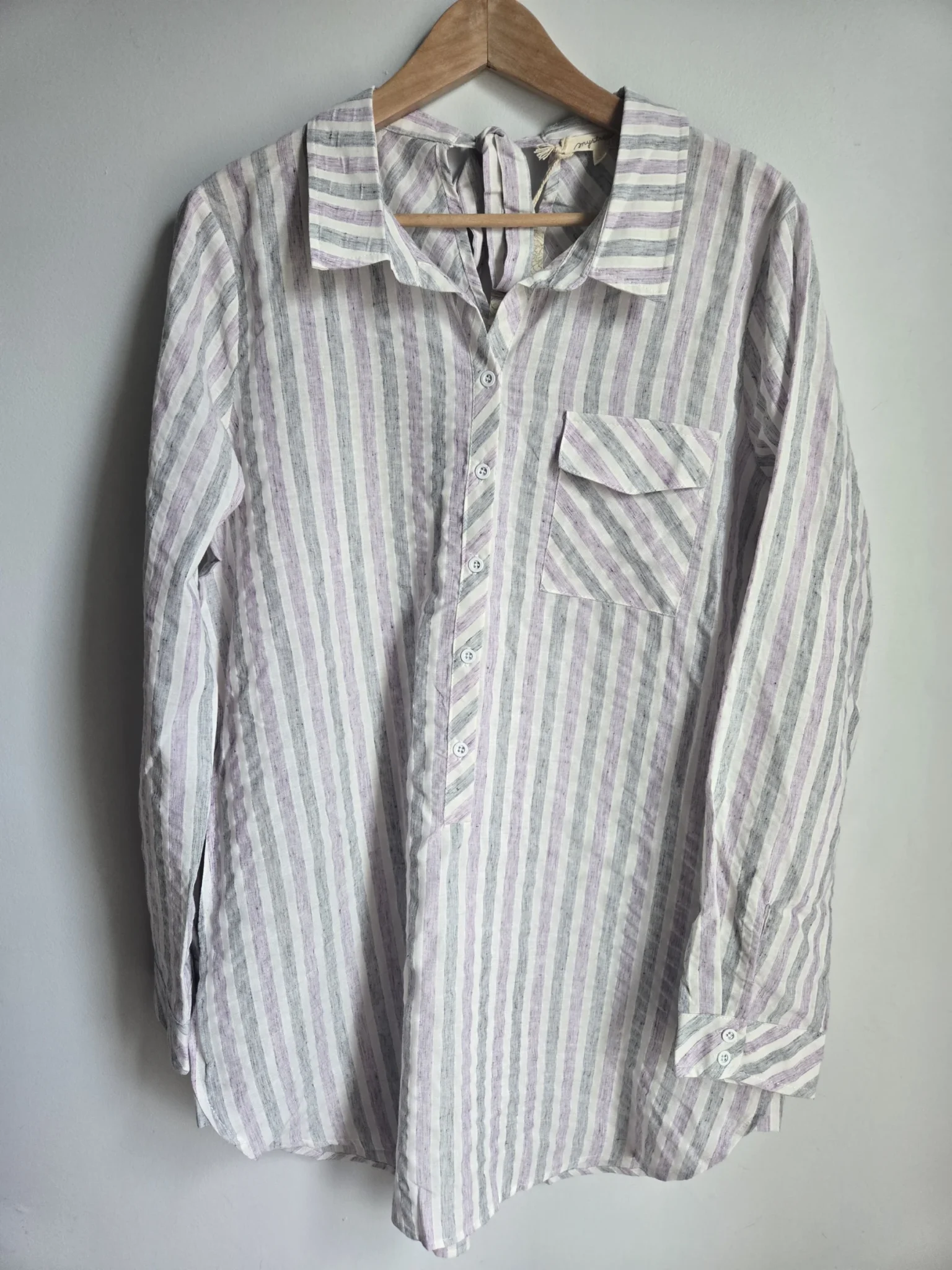 Featured image for New - MYSTREE cotton lined shirt-dress