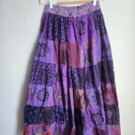 Featured thumbnail for Long skirt in 100% cotton patchwork