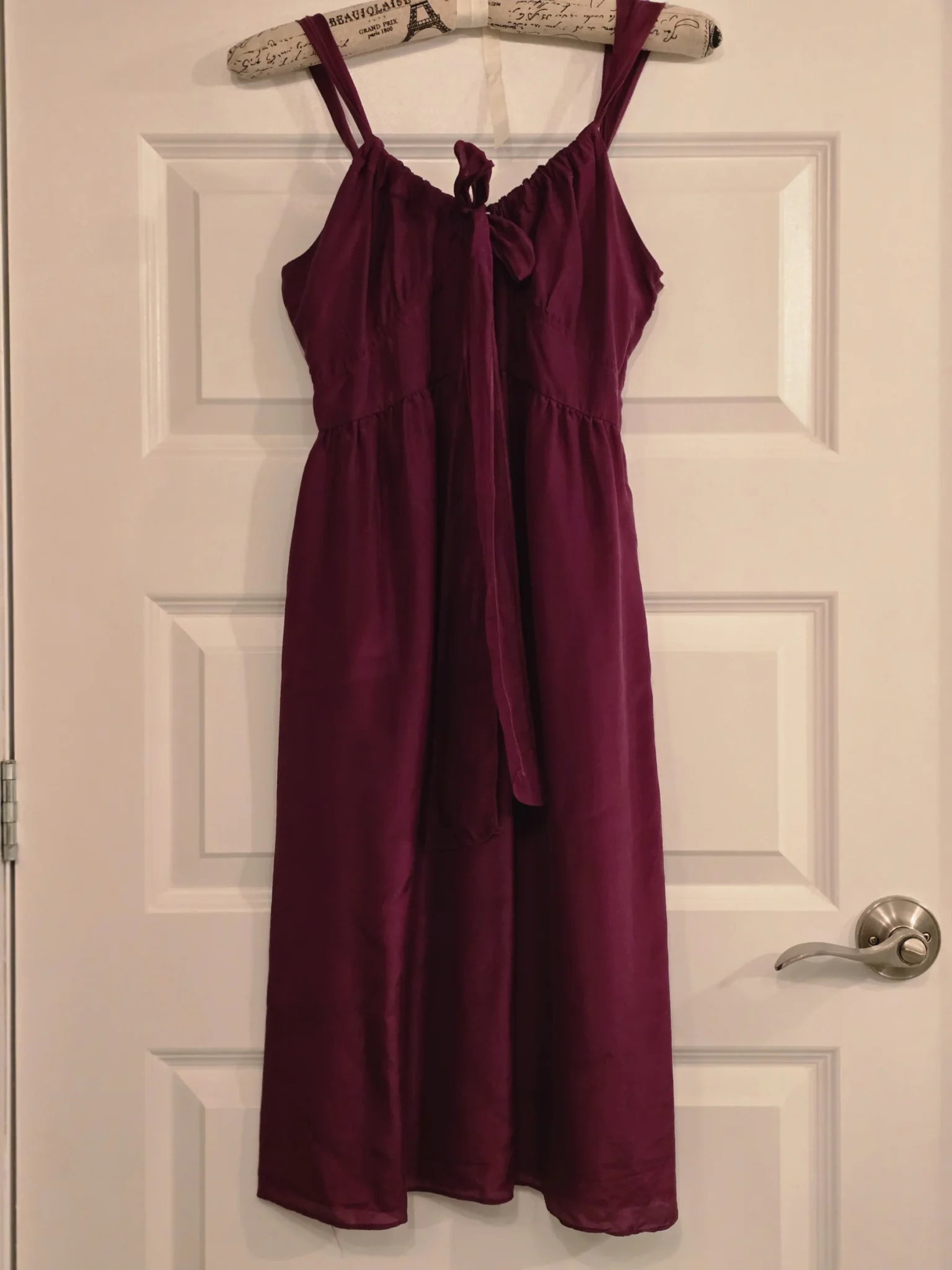 Featured image for 🌟 Purple silk dress