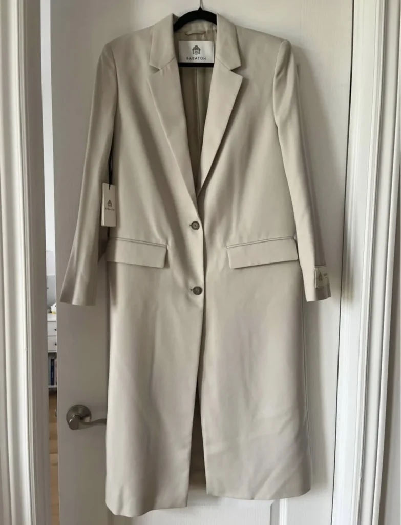 Image for Manteau Babaton Aritzia taille S neuf beige