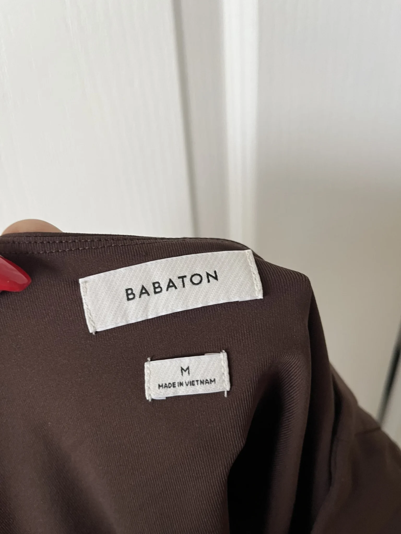 Image for Babaton Aritzia T-shirt size M brown