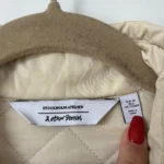 Thumbnail for And Other Stories quilted beige waterproof jacket size 40