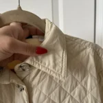 Thumbnail for And Other Stories quilted beige waterproof jacket size 40