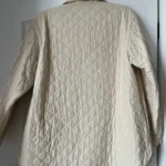 Thumbnail for And Other Stories quilted beige waterproof jacket size 40