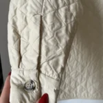 Thumbnail for And Other Stories quilted beige waterproof jacket size 40