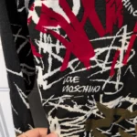Thumbnail for Love Moschino/Pull effet Graffiti Sz M