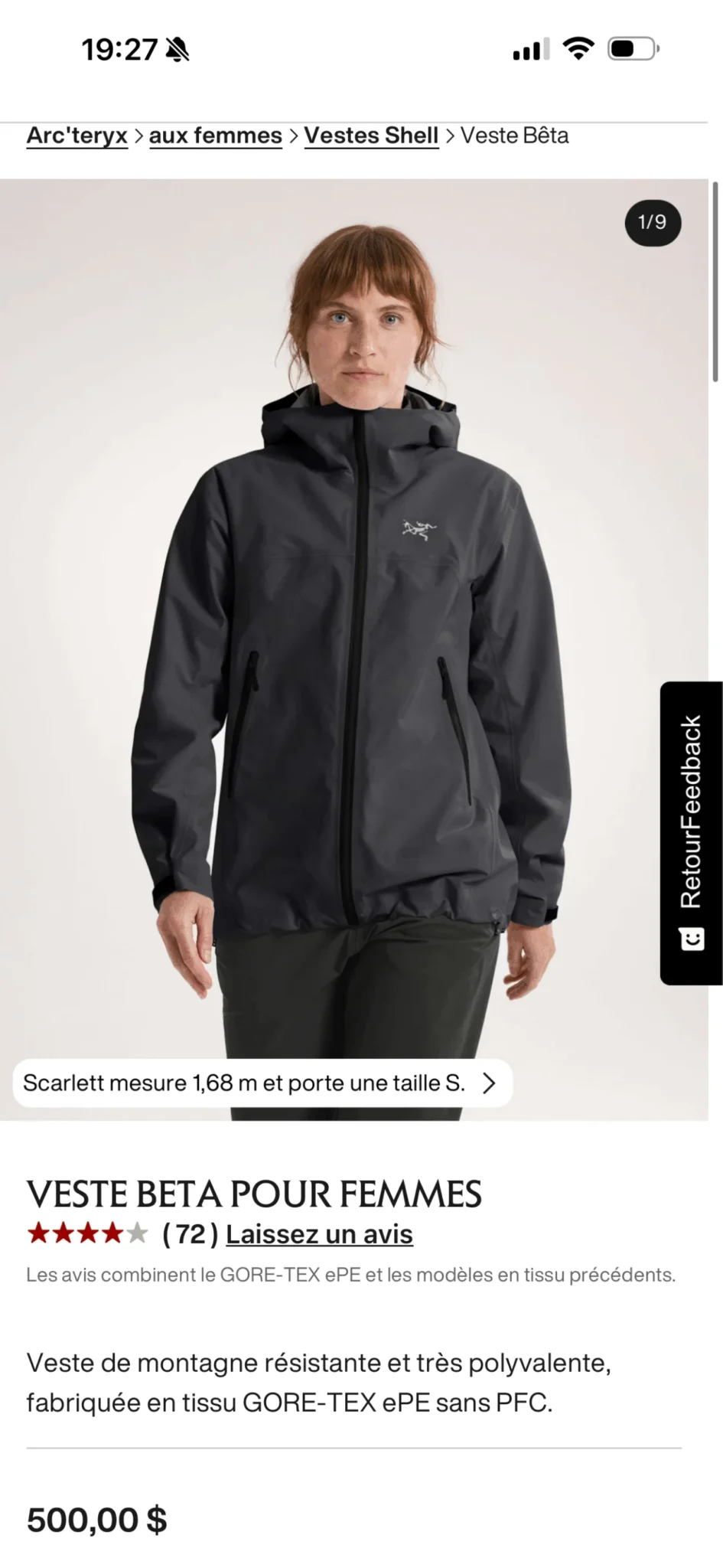 Image for Veste Arc’teryx Beta