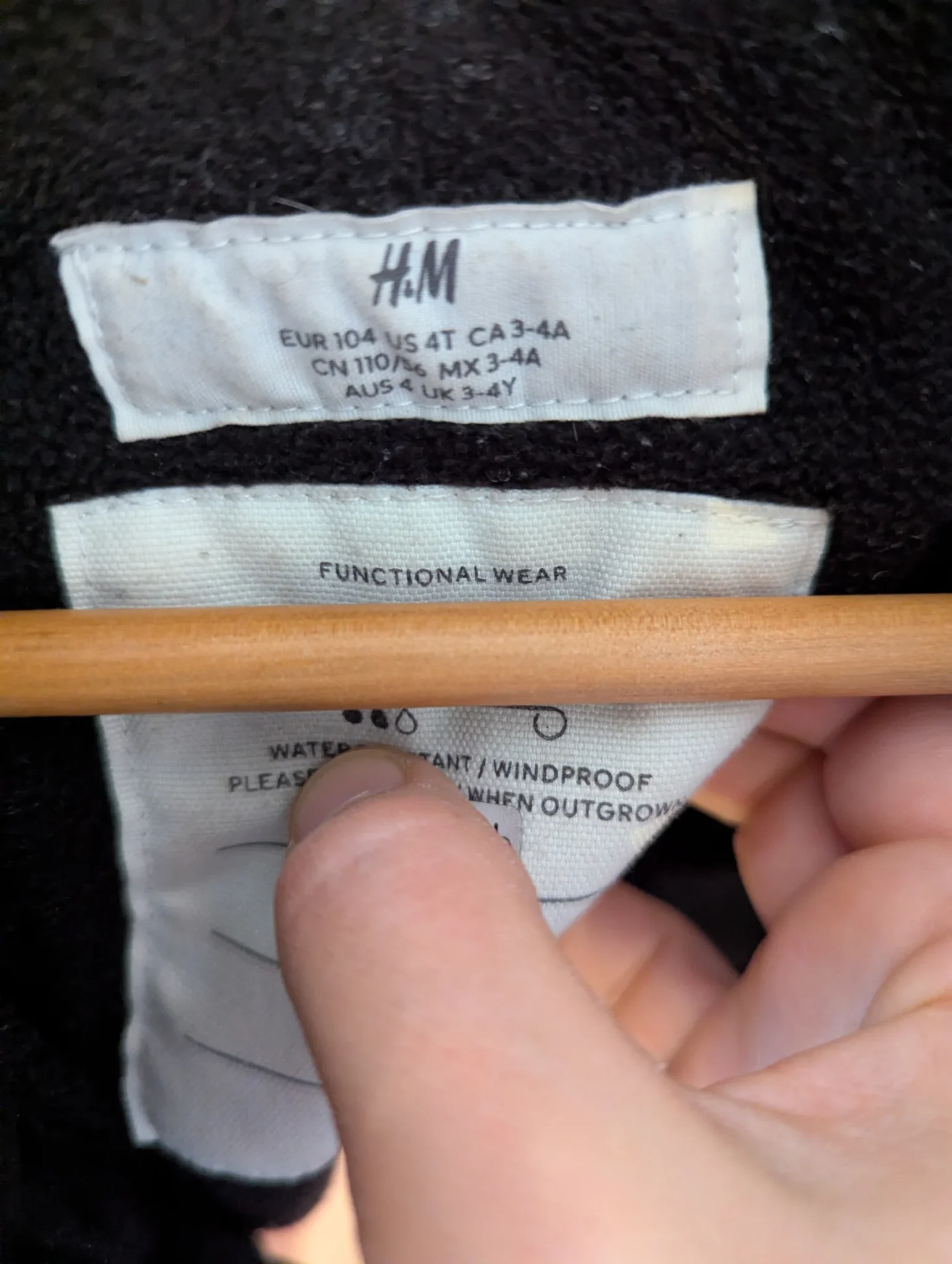 Image for Manteau d'hiver H et M, 3-4T
