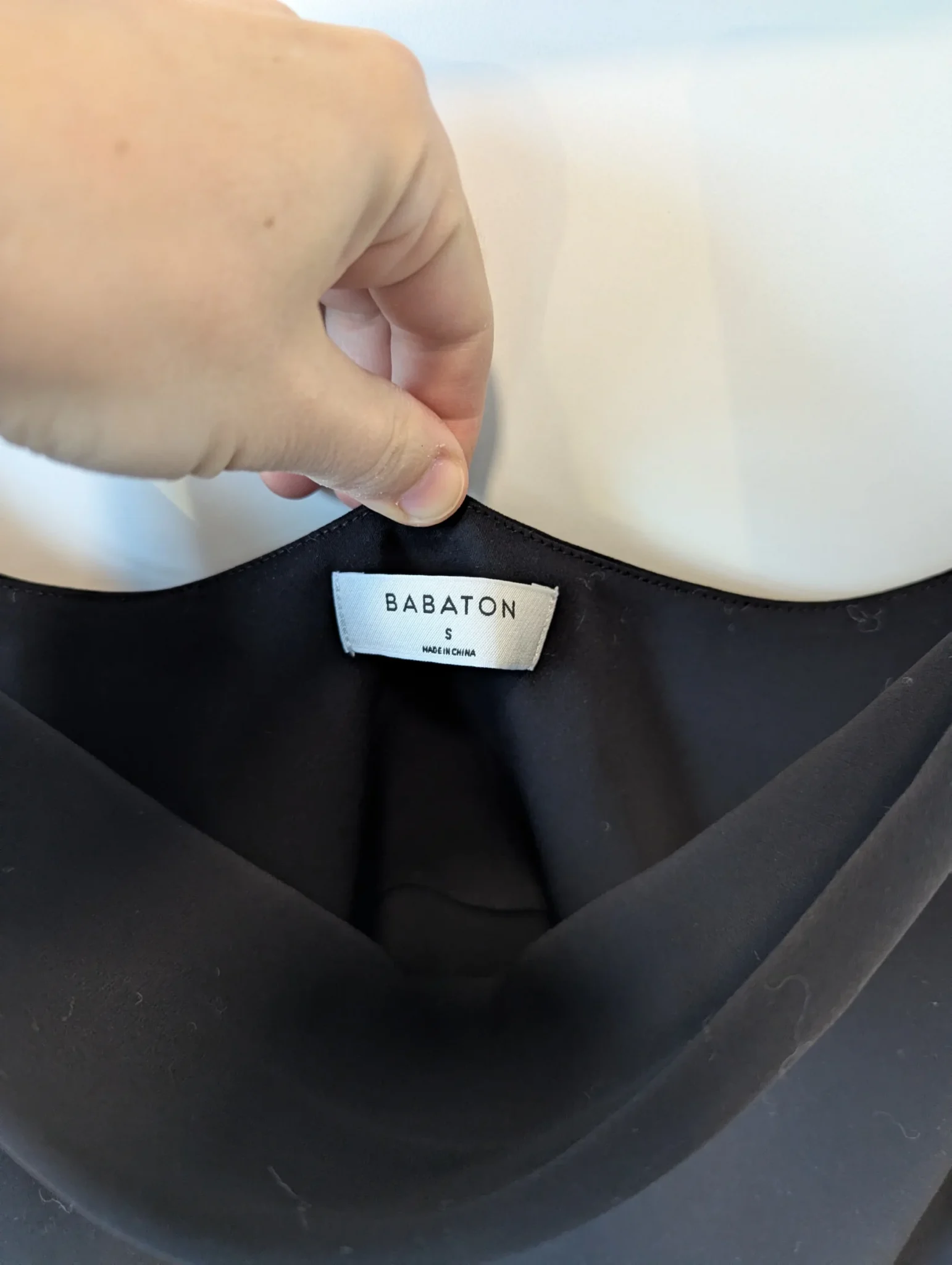 Image for Camisole noire Babaton, small