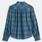 Thumbnail for Blouse verte fôret