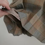 Thumbnail for Plaid mini skirt