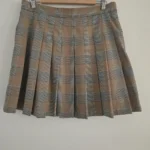 Thumbnail for Plaid mini skirt