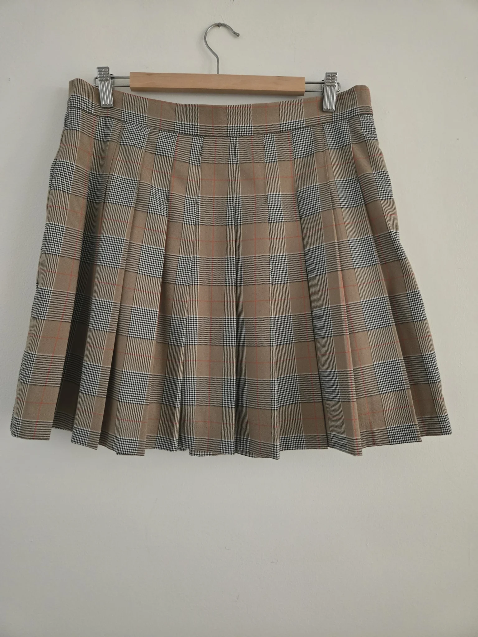 Image for Plaid mini skirt