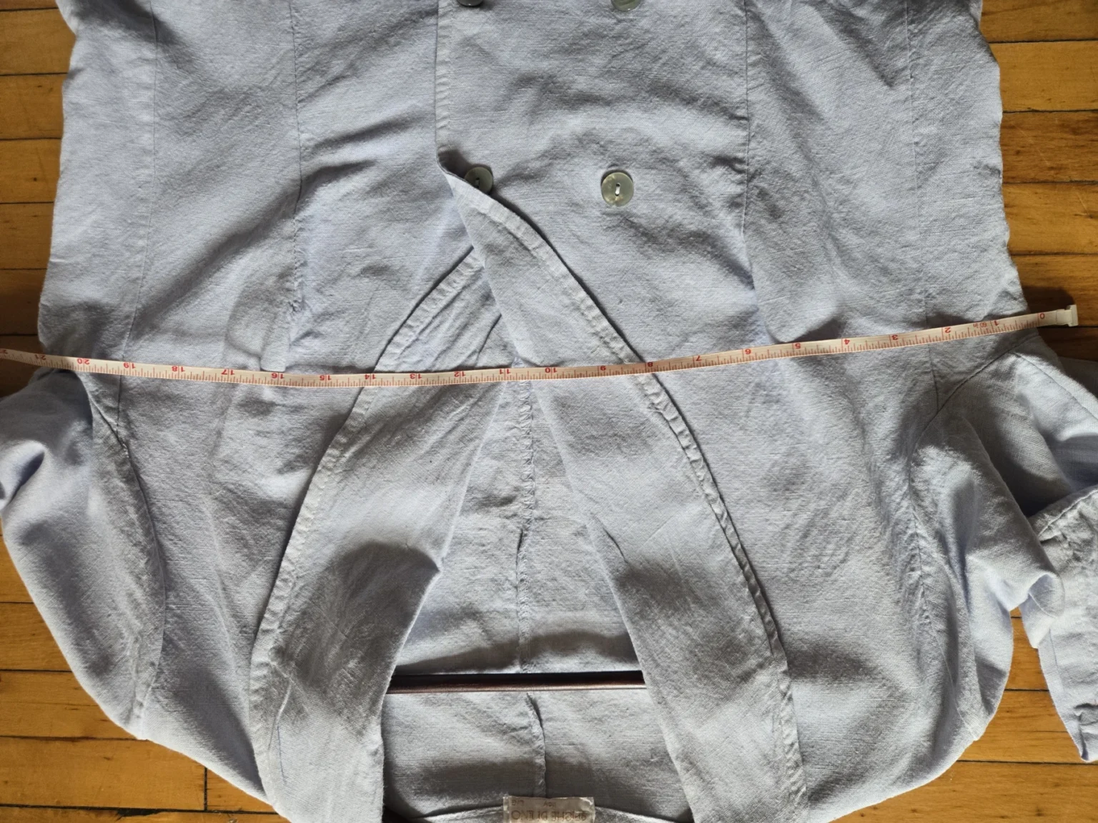 Image for Blue linen jacket