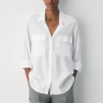 Thumbnail for Babaton white blouse